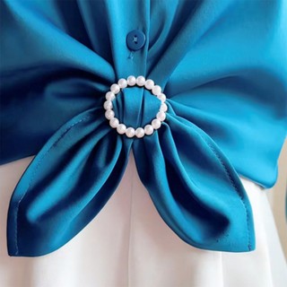 Khóa Cài Khăn Choàng Lụa Đa Năng Thời Trang Hàn Quốc Dễ Phối Đồ