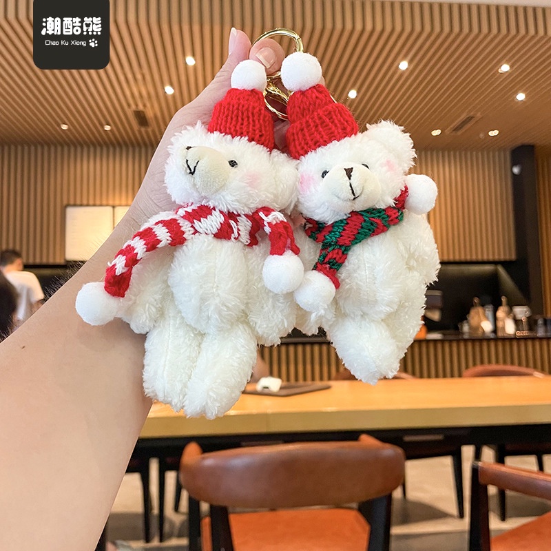 Dễ Thương Móc Khóa Hình Búp Bê Nhồi Bông Đáng Yêu