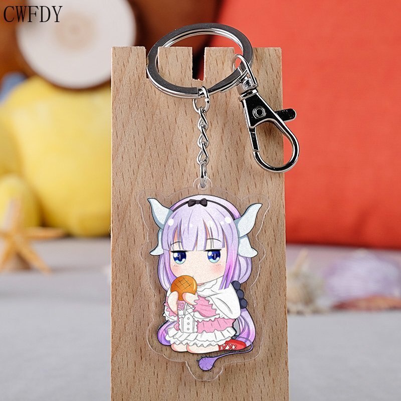 Móc khóa Arcylic Kobayashi San Chi No Maid Dragon Hầu gái rồng nhà Kobayashi chibi cute dễ thương