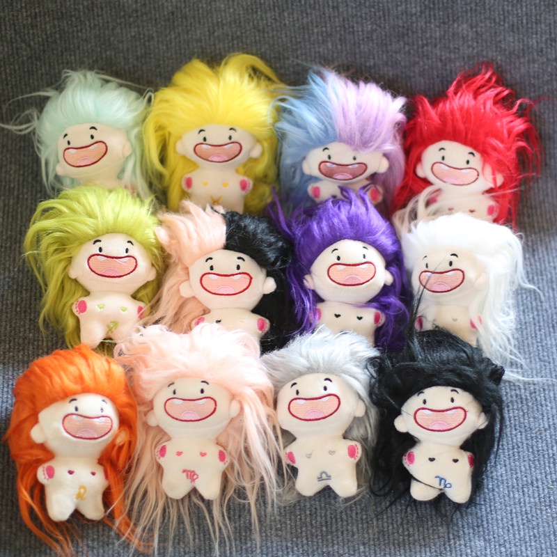 Thú Nhồi Bông Hình Cung Hoàng Đạo Dễ Thương 10cm Làm Quà Sinh Nhật - 12 Cung Hoàng Đạo