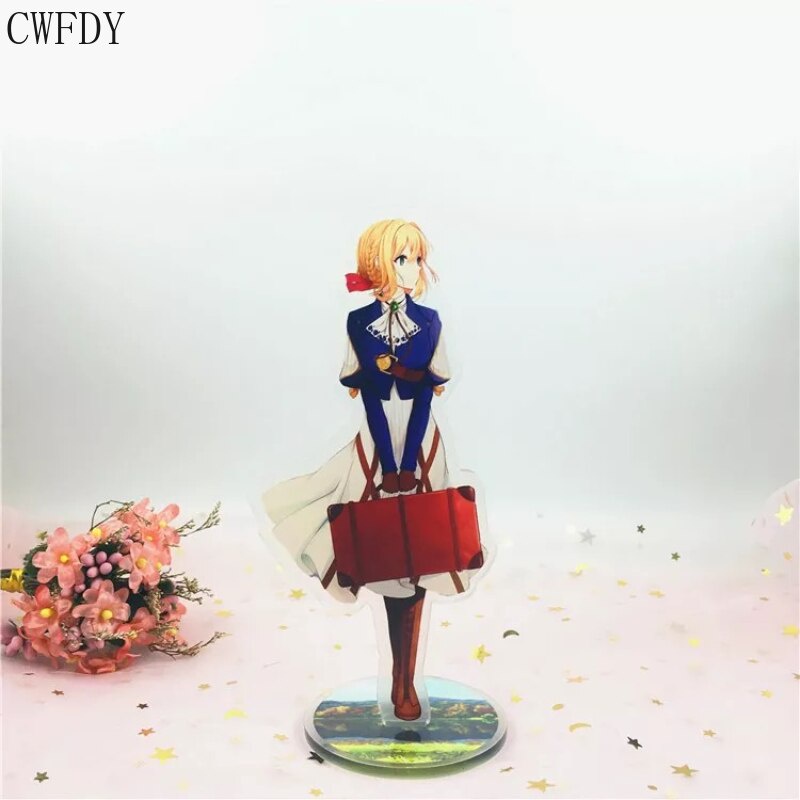 Mô hình Standee New 2023 Anime Violet Evergarden Acrylic mica chibi trang trí trưng bày mô hình