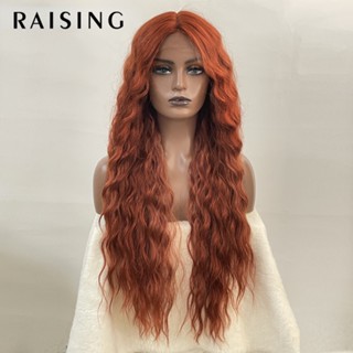 Tóc Giả Dài Gợn Sóng Phối Ren Màu Đen ombre Hóa Trang Cho Nữ