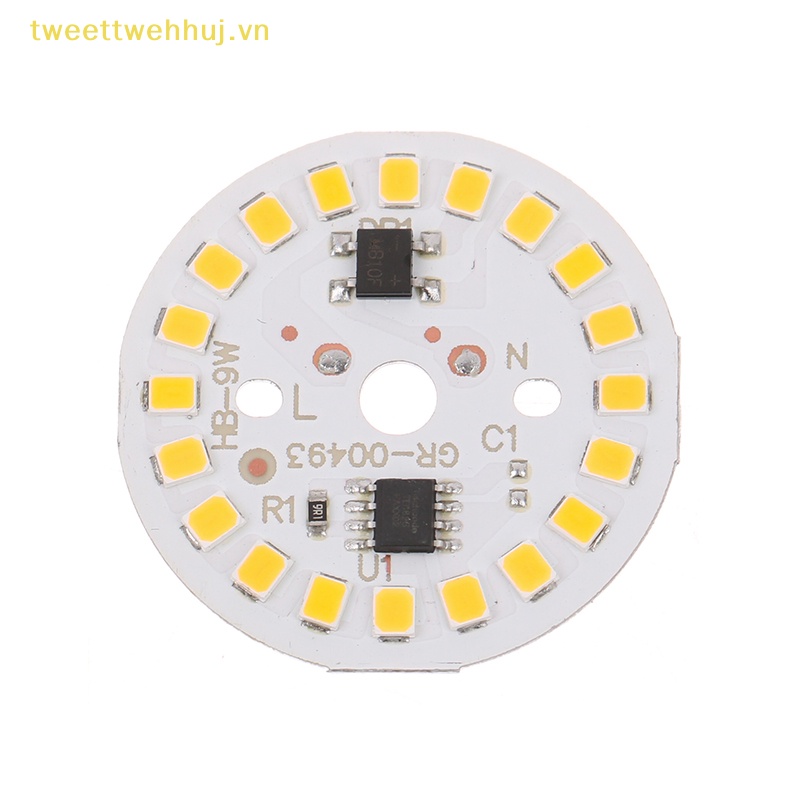 Set 2 Đèn led smd 15w 12w 9w 7w 5w 3w ac220v Ánh Sáng Trắng Ấm vn
