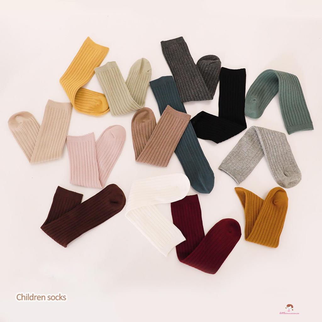 Tất Dệt Kim Dài Thời Trang Cho Bé Trai Và Bé Gái