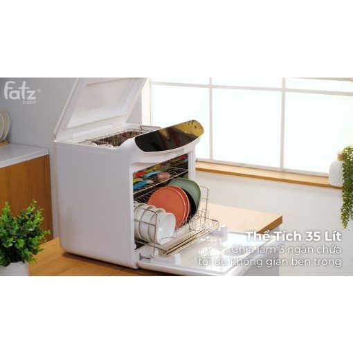 Máy tiệt trùng sấy khô UVC LED 2 trong 1 35 lít – KING PRO 1