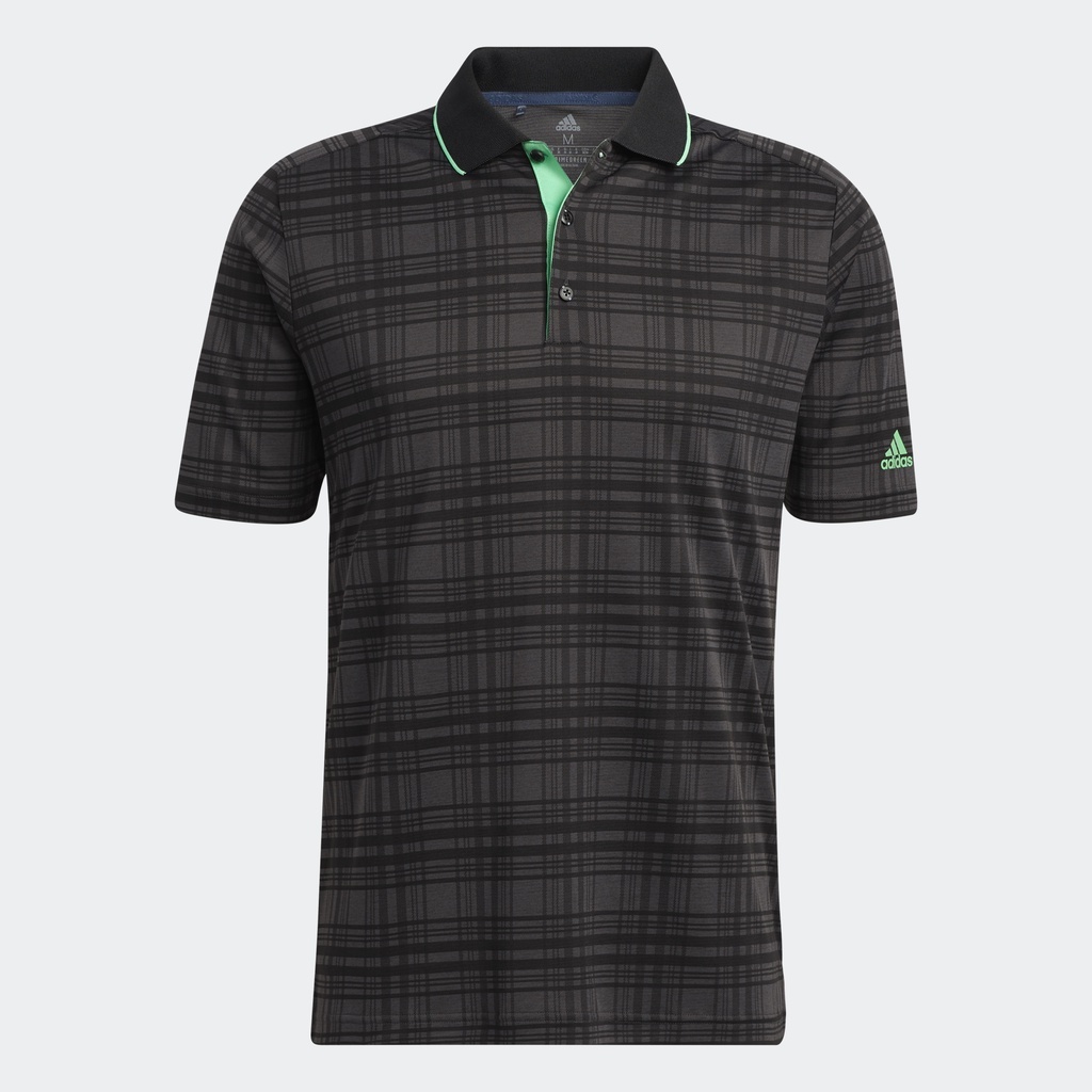 adidas Đánh gôn Áo Polo Statement No-Show Primegreen Nam Xám GU5080