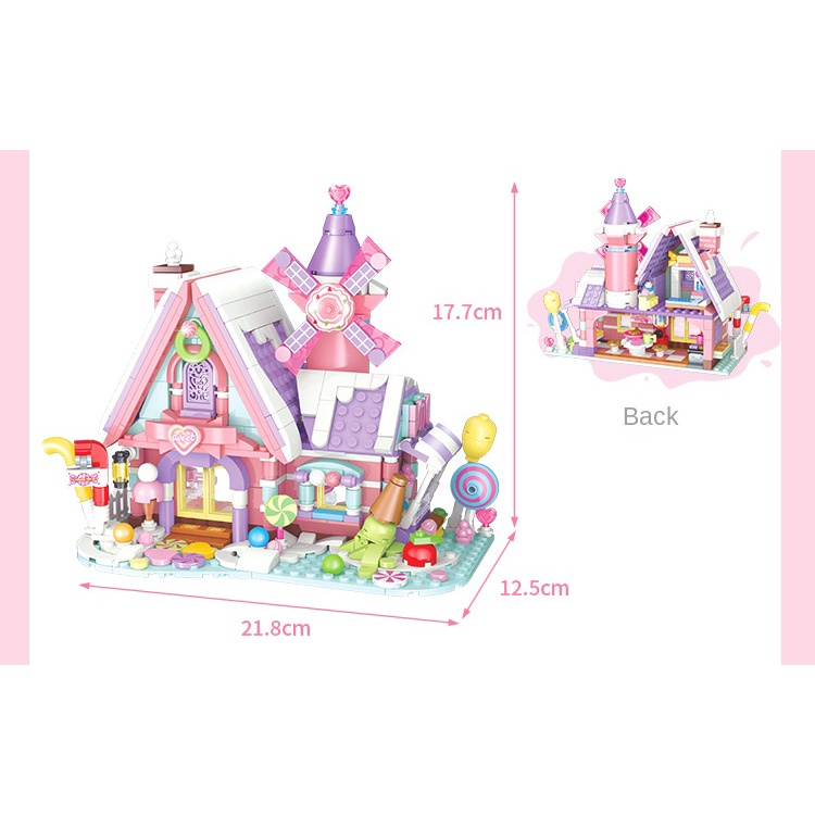 Đồ Chơi Lắp Ráp Mô Hình Ngôi Nhà Mơ Ước 52007-08