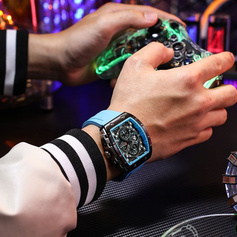 Đồng Hồ Nam Đa Năng Chống Thấm Nước Kiểu Dáng Thời Trang