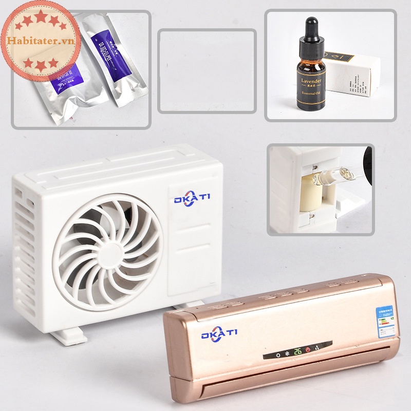 Tater Hương Thơm Gắn Máy Điều Hòa Xe Hơi Sử Dụng Năng Lượng Mặt Trời Siêu Bền vn