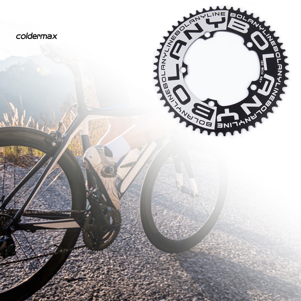 Bánh Răng Hợp Kim Nhôm 54t / 56t Chống Rỉ Sét Cho Xe Đạp Leo Núi 130mm bcd