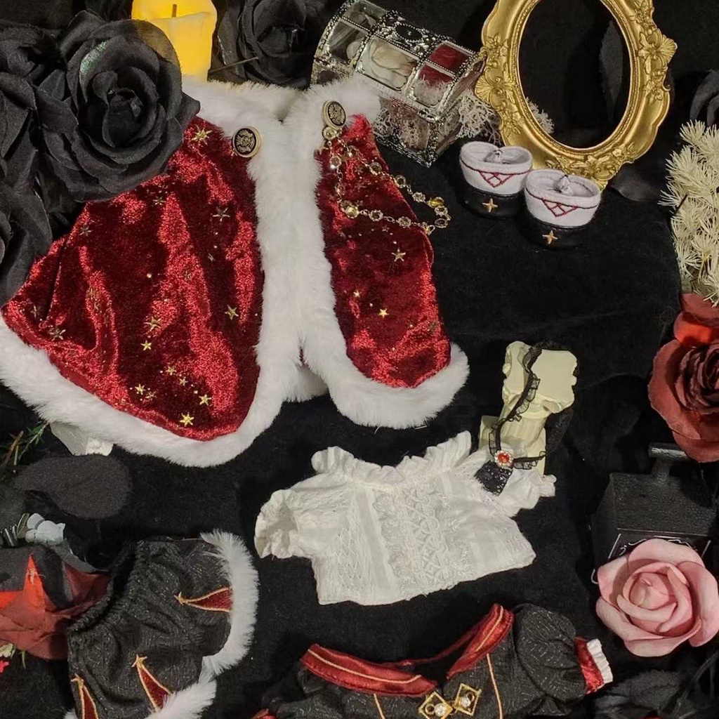 Búp Bê Nhồi Bông Hình Vương Miện Ngôi Sao 20cm Mặc Trang Phục Thường Ngày Không Kèm Búp Bê