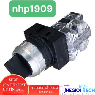 Công tắc xoay/tiếp điểm phi 25, 2 hoặc 3 vị trí Hanyoung Nux