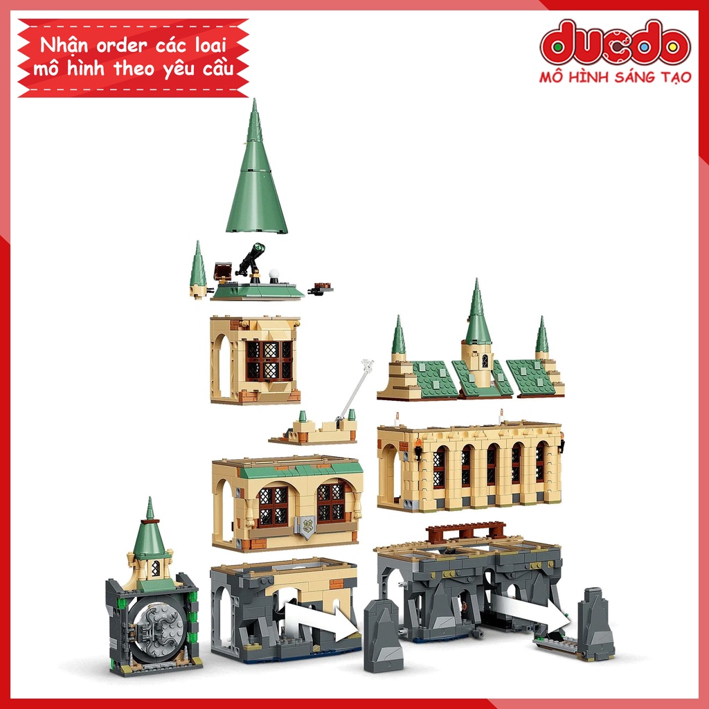 No 6049 Lắp ghép Harry Potter Phòng Chứa Bí Mật - Hogwarts Chamber of Secrets - Đồ chơi Xếp hình Mô hình 76389
