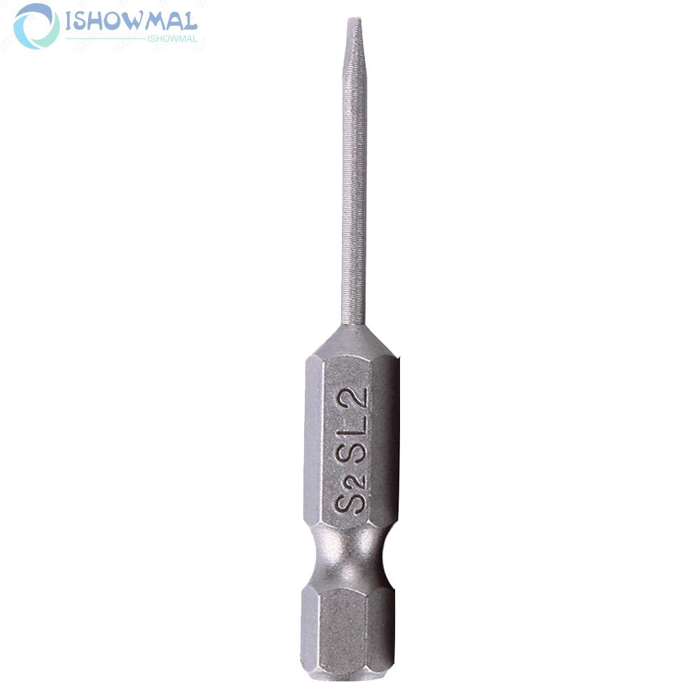 Screwdriver Bit 2.0-6.0mm Accessories Electric Drills Flat Head Magnetic-New In 9-