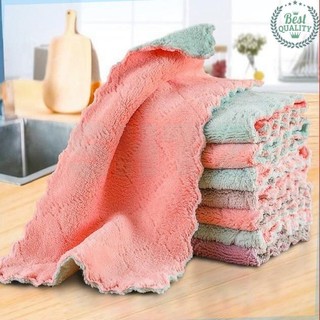 Khăn lau cotton đa năng nhà bếp, bát đĩa, cốc chén