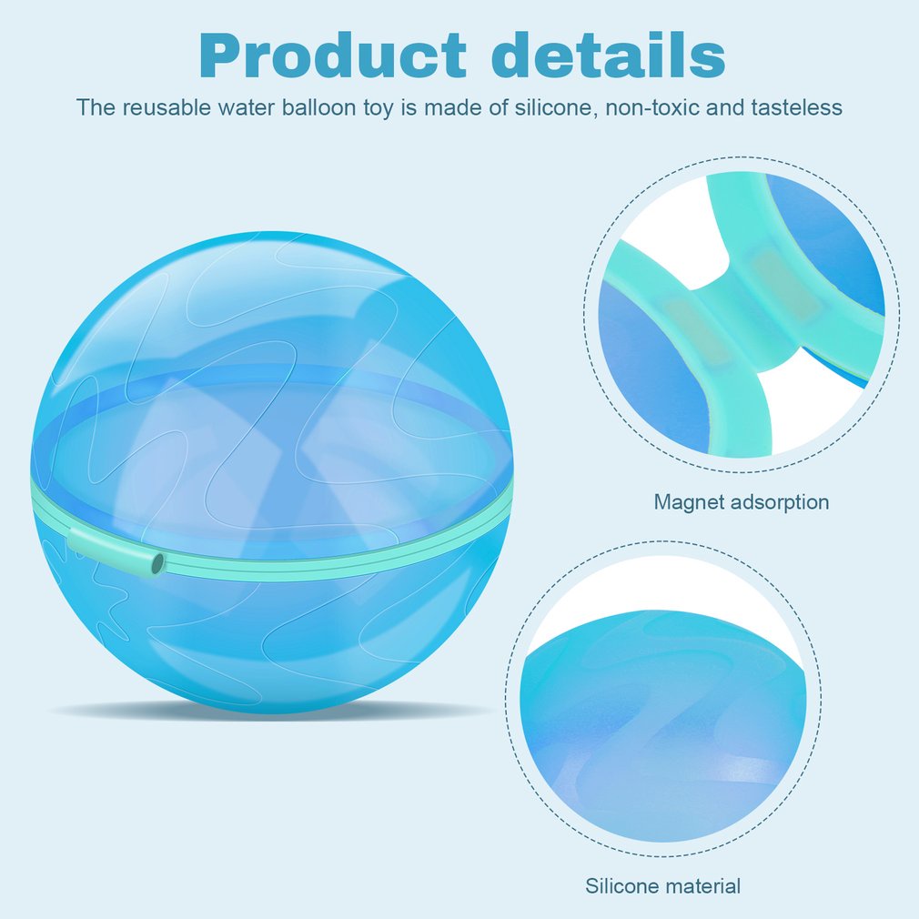 Bong Bóng Nước Có Thể Tái Sử Dụng