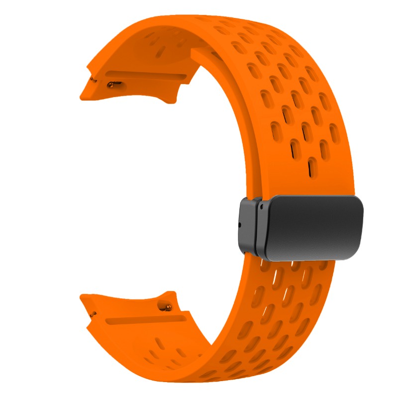 Silicone Dây Đeo Silicon Từ Tính Cho Đồng Hồ Thông Minh samsung galaxy watch 6 / 4 classic 47mm 46mm watch5 pro 6 / 4 40mm44mm