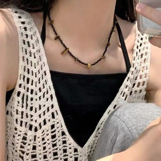 Mới Vòng Cổ Chuỗi Hạt Thời Trang Mùa Thu Phong Cách retro Cho Nữ