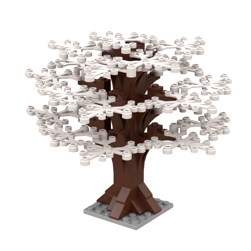 Bộ Đồ Chơi Lắp Ráp Khu Rừng Cây Cho Bé Trai Bé Gái moc