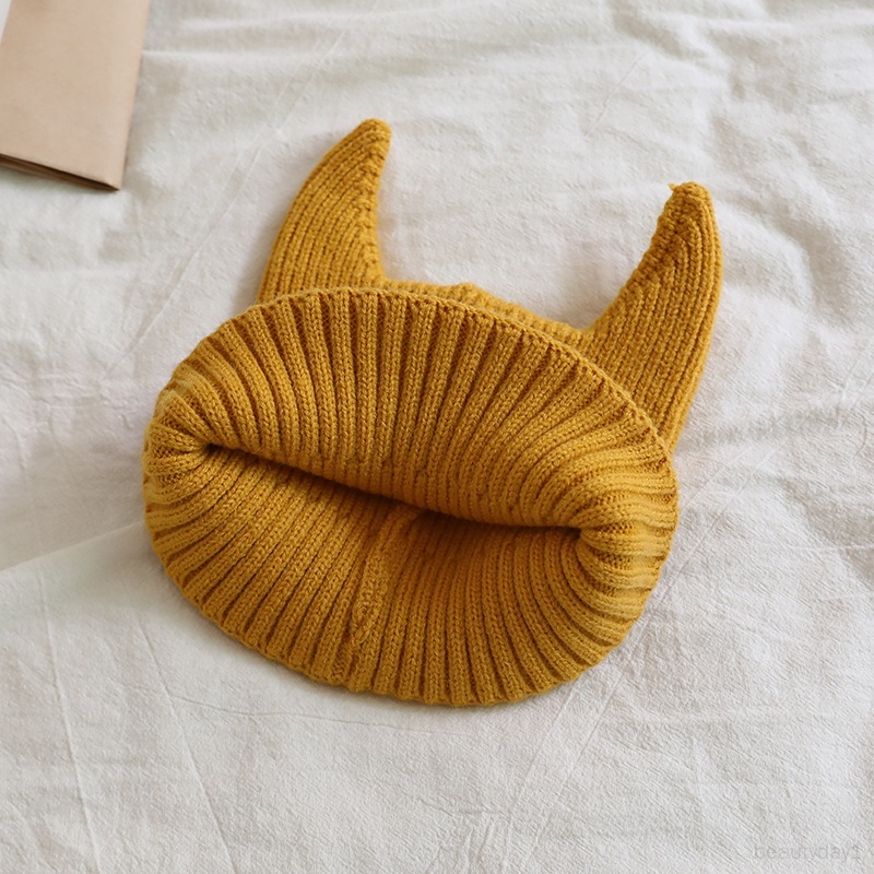 Mũ Len Trùm Tai Giữ Ấm Cho Bé Trai Và Bé Gái