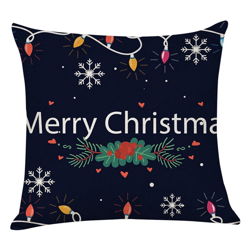 Vỏ Gối Phong Cách Giáng Sinh Trang Trí Nhà Cửa