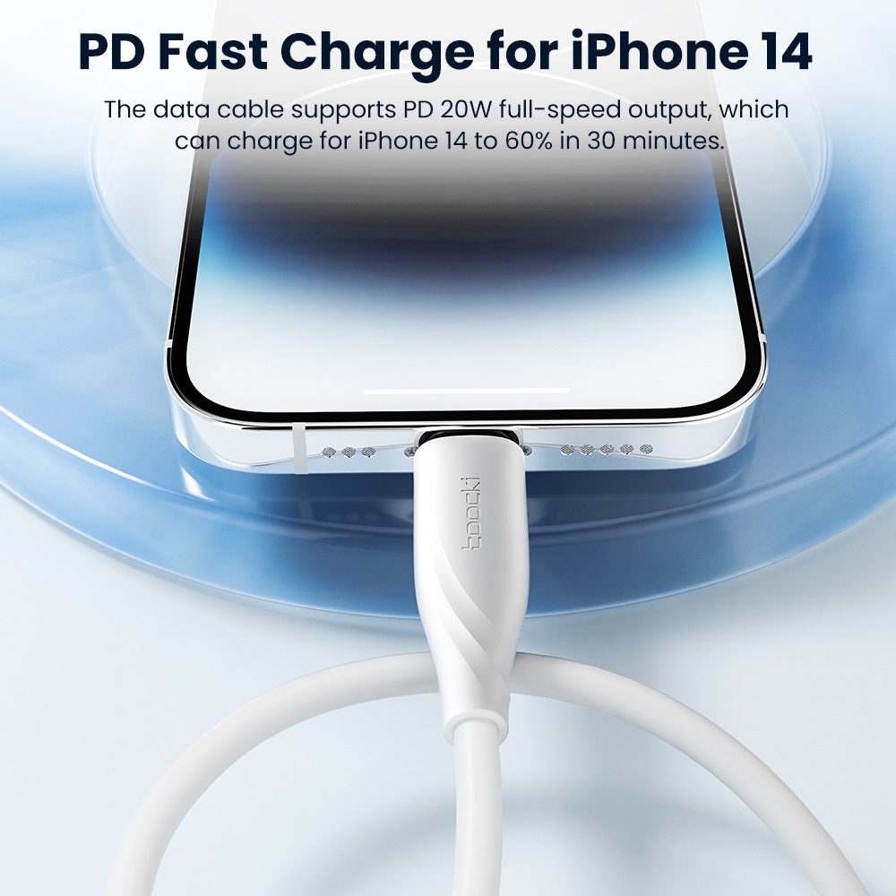 Pd Dây Cáp Sạc Nhanh 20w usb c Sang 1 Dành Cho Điện Thoại mini 1 Ipad