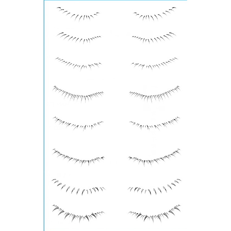 Hình Xăm Dán Lông Mi Giả Kháng Nước Lâu Trôi Tự Nhiên