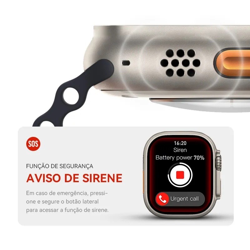 Hw68 Đồng Hồ Thông Minh mini Màn Hình Cảm Ứng 8 1.75 inches nfc 41mm