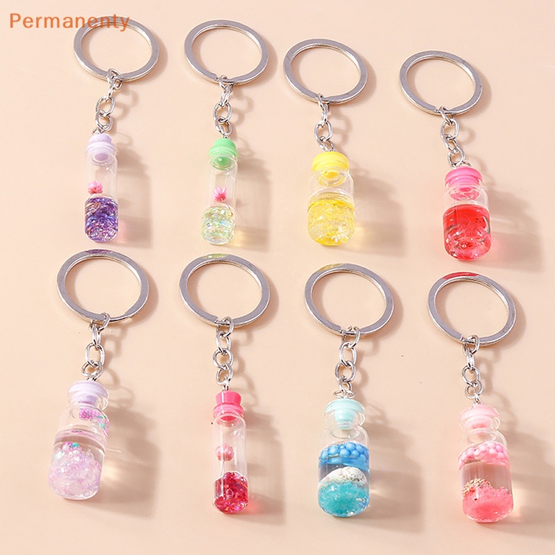 Móc Chìa Khóa Mặt Hình Lọ Điều Ước mini Bằng Kim Loại Dễ Thương