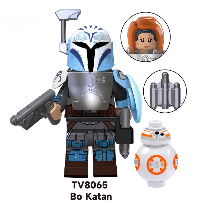 Mandalorian han solo Mô Hình Lắp Ráp Mô Phỏng Nhân Vật Ba Lan Quân Đội Cỡ Nhỏ Cho Bé