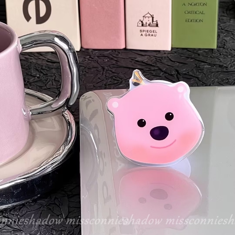 Giá Đỡ Điện Thoại Hình Doremon / stitch / Ếch Xấu Xí Đáng Yêu Thông Dụng Thời Trang