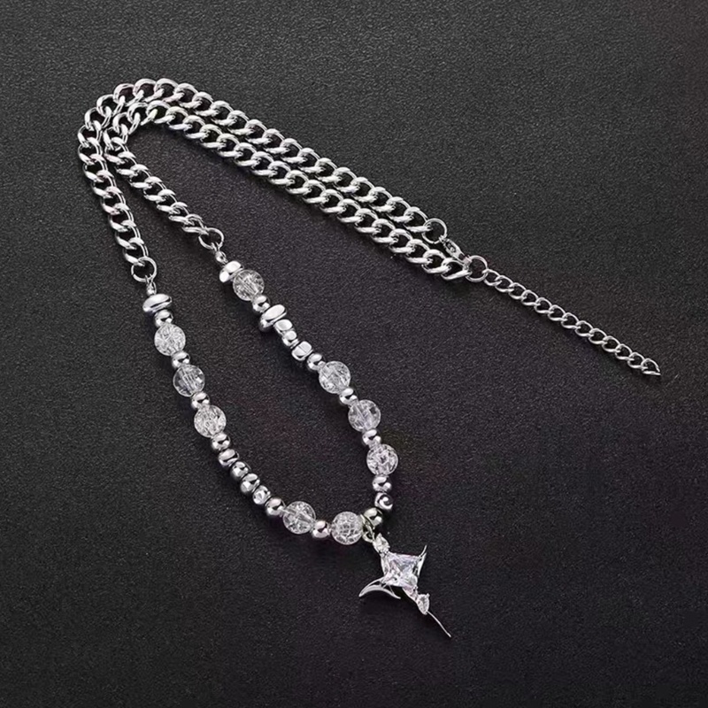 Vòng Cổ choker Mặt Thánh Giá Và Ngôi Sao Thời Trang Cho Nữ
