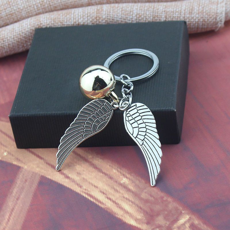 Harry potter Móc Khóa Bằng Kim Loại Mạ Vàng Phong Cách harry potter Âu Mỹ