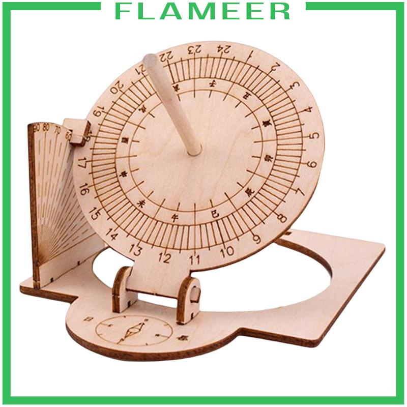 Aquatorial Bộ Lắp Ráp Mô Hình Đồng Hồ Thủ Công Bằng Gỗ