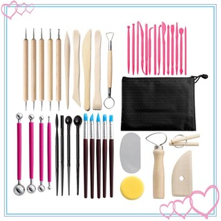 Set 42 Dụng Cụ Điêu Khắc Đất Sét Chuyên Dụng