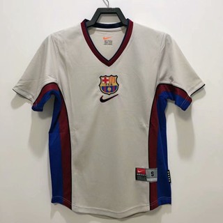 Áo Thun Bóng Đá Đội Tuyển barcelona 1998 barcelona Phong Cách retro