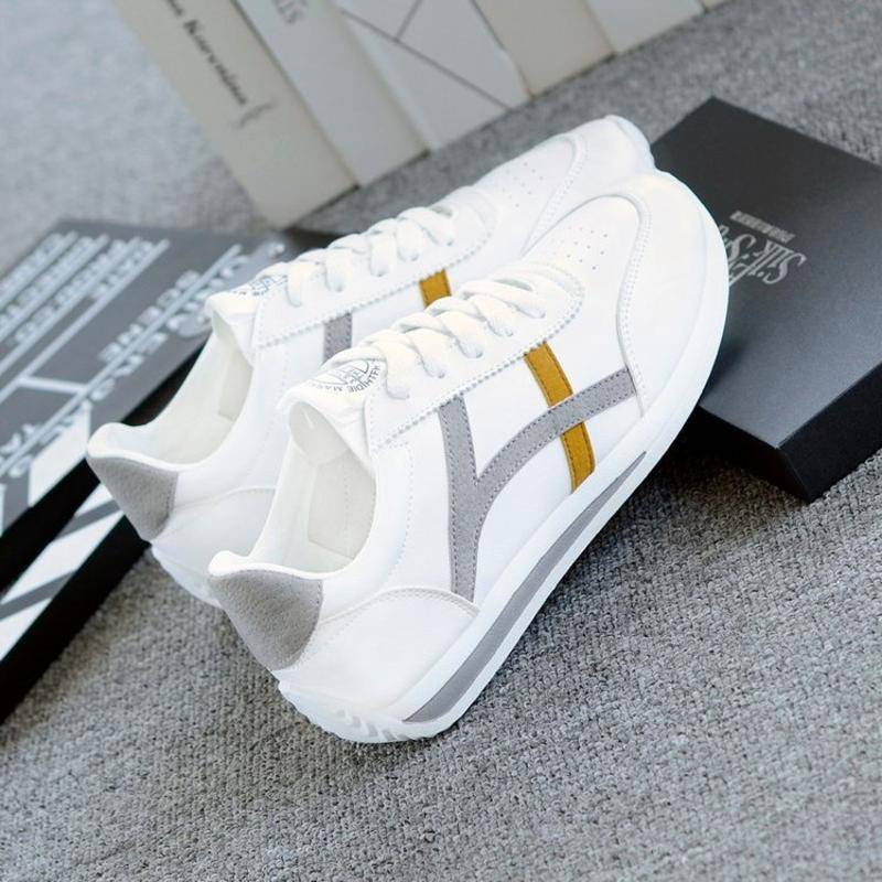 Giày Thể Thao Mũi Nhọn Đế Mềm Chống Thấm Nước Thoáng Khí Thoải Mái Cho Nữ