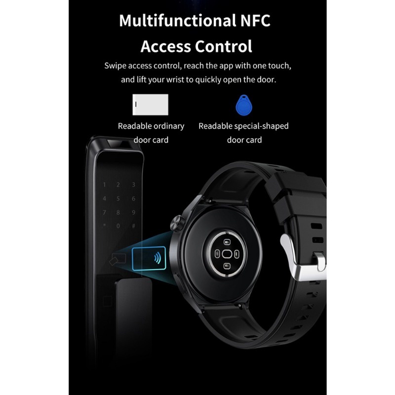 Đồng Hồ Thông Minh 2023 gt8 1.28 "hd Màn Hình Tròn hd Chống Thấm Nước Hỗ Trợ Theo Dõi Nhịp Tim gps nfc huawei j6eu