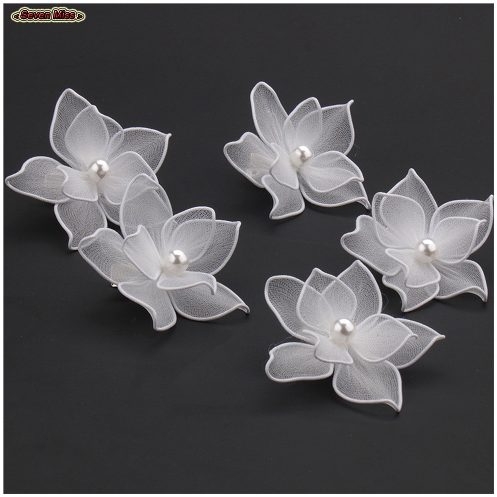 Kẹp Tóc Hình Hoa Nhiều Lớp Thời Trang Cho Nữ