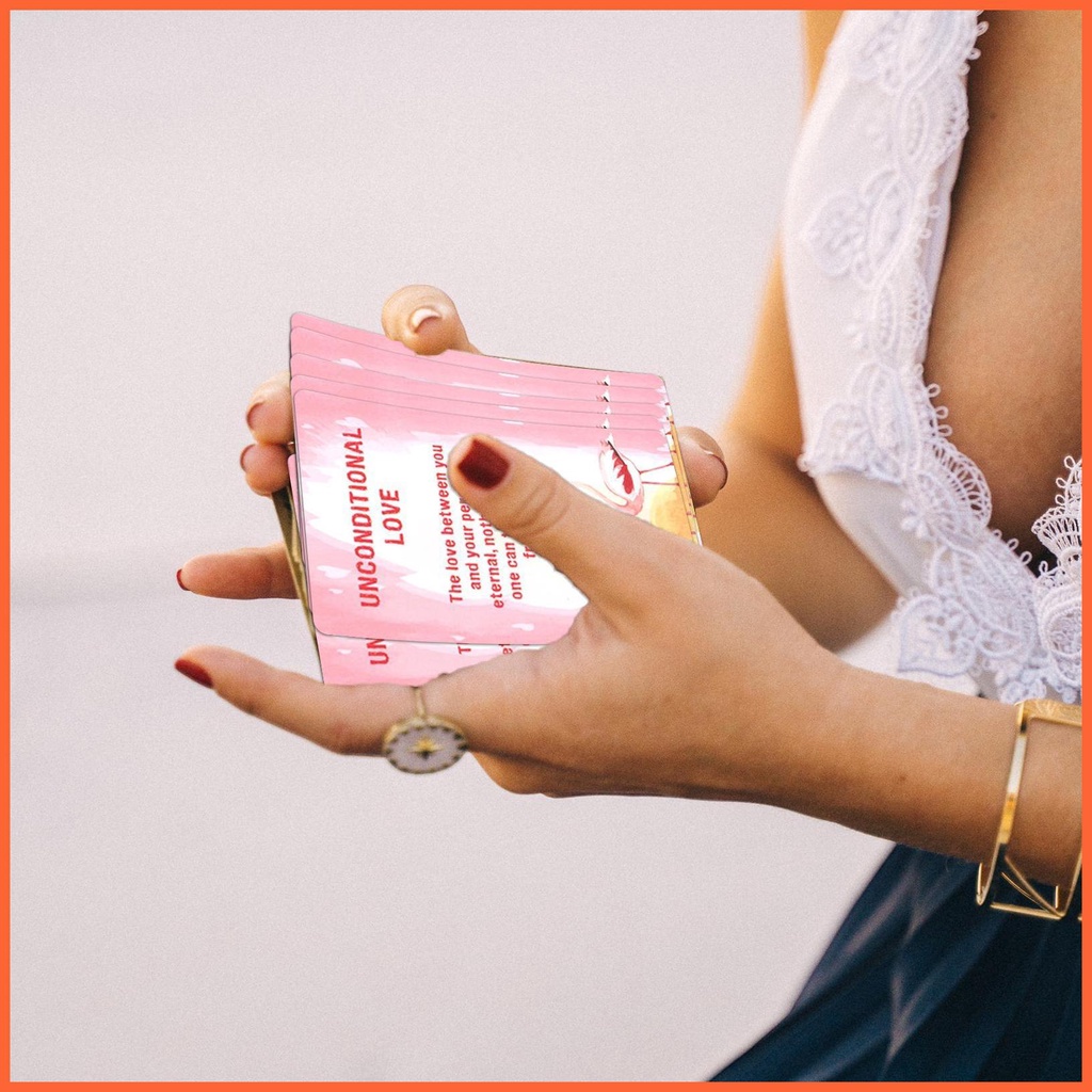 Bộ Bài tarot Bài tarot Chia Ngăn Bằng Tiếng Anh