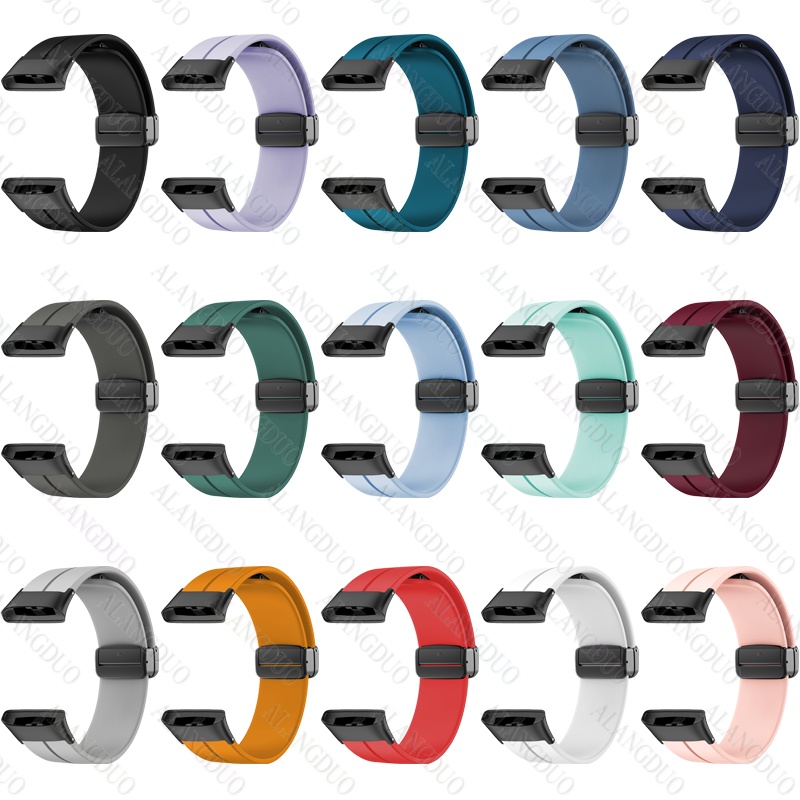 Dây Đeo Silicon Khóa Nam Châm Tháo Lắp Nhanh Cho Đồng Hồ Thông Minh xiaomi redmi watch 3 lite redmi watch3 lite