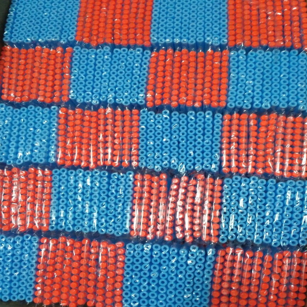 Set 100 Viên Đạn Bằng Xốp eva Đầu Tròn 7.2cm Đồ Chơi Cho Bé