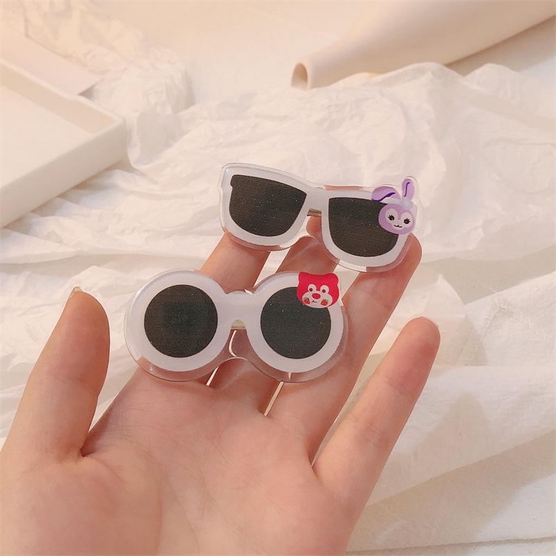 Dễ Thương Kẹp Tóc Hình Mắt Kính Ngộ Nghĩnh