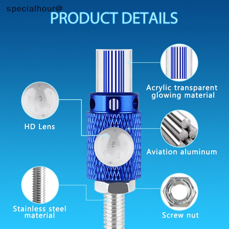 Đèn led Tín Hiệu dc 12v Ánh Sáng Trắng Độ Sáng Cao Chuyên Dụng Cho Xe Hơi / Xe Máy Mới