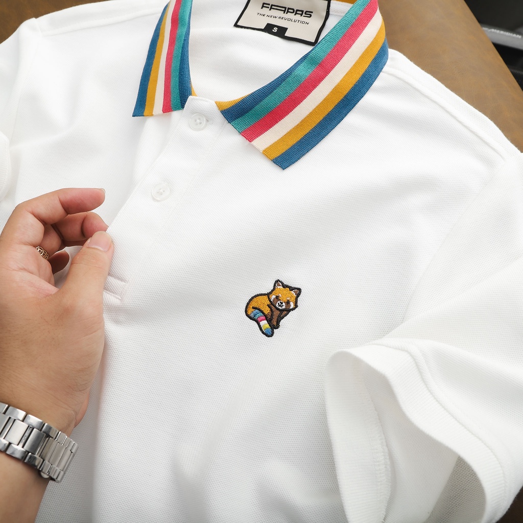 Áo Polo Nam Fox Chất Cá Sấu Dày Dặn Form Regular FAPAS