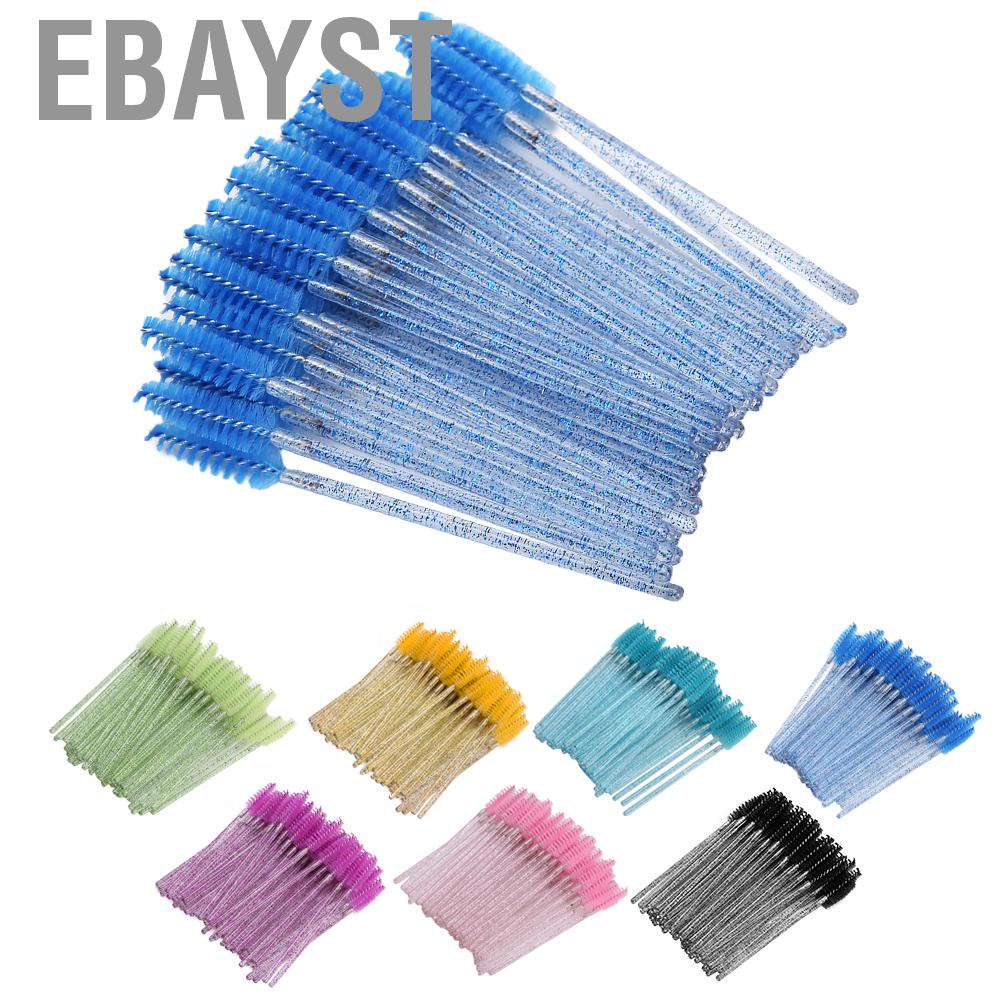 Ebayst Non‑toxic Disposable Eyebrow Brush  Eyelash for Practice Makeup