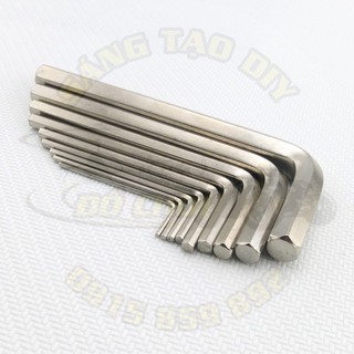Lục lăng siết ốc chữ l - cây lục giác mở ốc m3 m4 m5 m6 m8 m10