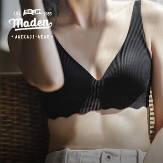  Maden Áo Ngực Không Đường May Với Đệm Ngực Nhỏ Chống Chảy Xệ Và Lưng Đẹp Không Gọng Thép Mềm Mại 