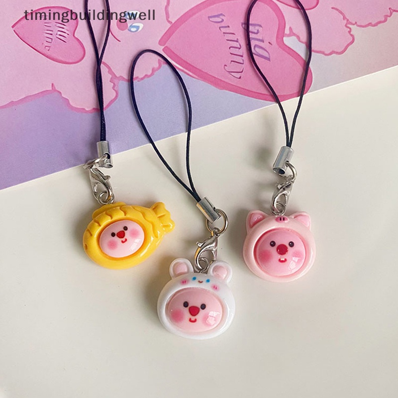Móc Khóa Hoạt Hình Xinh Xắn Gắn Điện Thoại Qdddi twvn kawaii Twsii