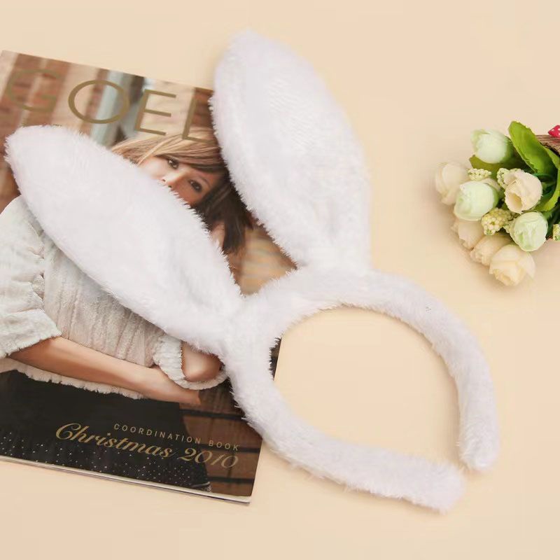 Băng Đô Tai Thỏ Giáng Sinh Cho Người Lớn Và Trẻ Em